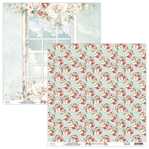 papier scrapbook Mintay Papers - apple season 04
