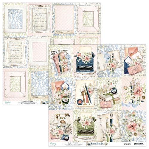 papier scrapbook Mintay Papers - written memories 06