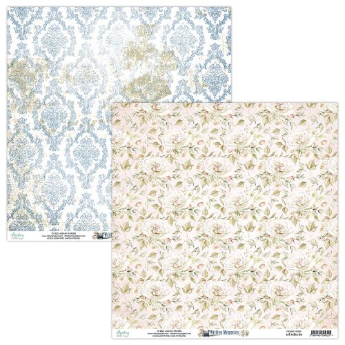 papier scrapbook Mintay Papers - written memories 04
