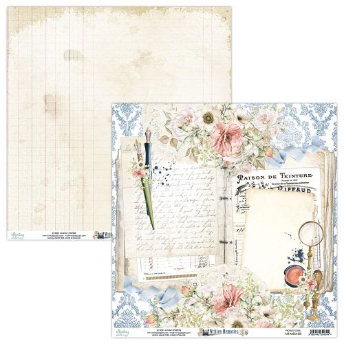 papier scrapbook Mintay Papers - written memories 03