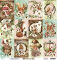 papier scrapbook Mintay Papers - woodland 06
