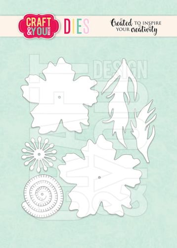 wykrojnik Craft&amp;You -  kwiat anemon [CW137]