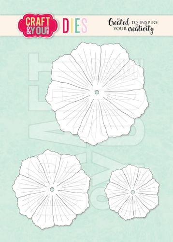 wykrojnik Craft&amp;You -  kwiat kosmos [CW138]
