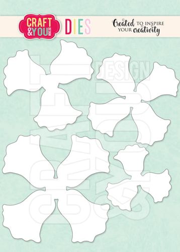 wykrojnik Craft&amp;You -  kwiat eustoma [CW139]