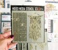 szablon 13Arts - macrame (home sweet home)