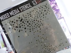 szablon 13Arts - starry sky (aurora)