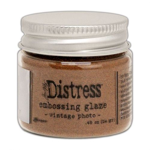 Puder do embossingu Distress Embossing Glaze - vintage photo (brązowy)