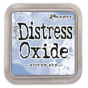 tusz Distress Oxide Ink - stormy sky (niebieski)