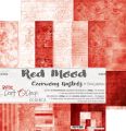 papier scrapbook Craft o'clock - red mood [zestaw 12" x 12"]
