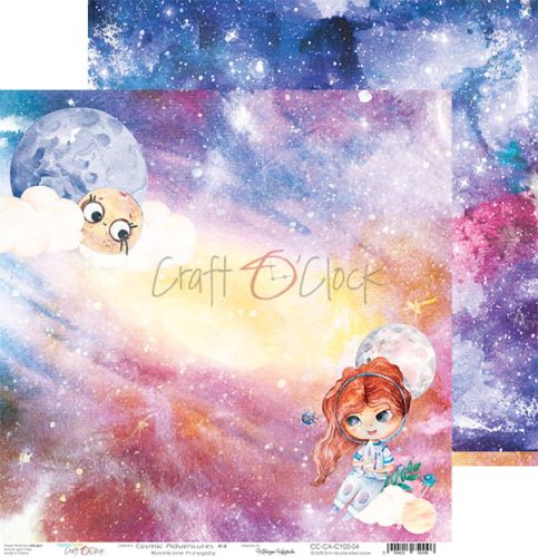 papier scrapbook craft o'clock - cosmic adventures 04