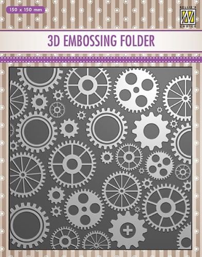 folder do embossingu 3D Nellie's Choice [EF3D032]