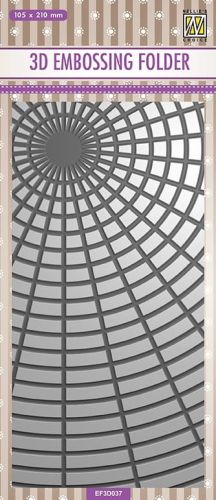 folder do embossingu 3D Nellie's Choice [EF3D037]