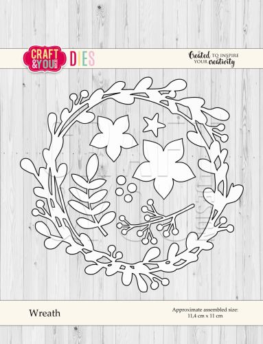 wykrojnik Craft&amp;You - wreath [CW057]