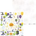 papier scrapbook P13 - happy halloween 07 (elementy do wycinania)