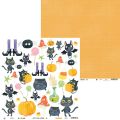 papier scrapbook P13 - happy halloween [bloczek/pad] 12x12"