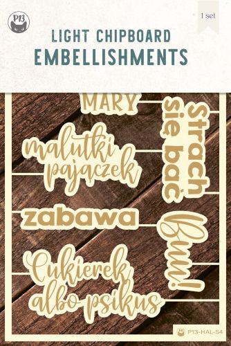 zestaw tekturek P13 - happy halloween 04 pl