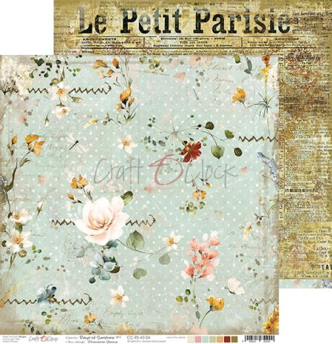 papier scrapbook craft o'clock - rays of sunshine 04