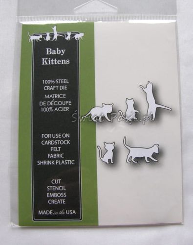 wykrojnik Poppy Stamps - kocięta mini [982] (Baby Kittens)