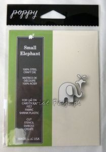 wykrojnik Poppy Stamps - small elephant [1370]
