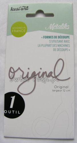wykrojnik Metaliks - napis original [OD-082]