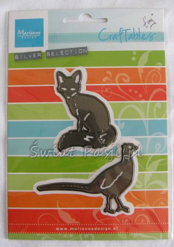 wykrojnik Marianne Design - lis i bażant [CR1341]