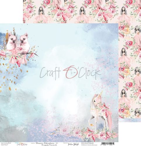 papier scrapbook craft o'clock - princess adventure 01