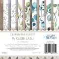 papier scrapbook Paper Heaven - w głębi lasu - flowers [bloczek/pad] 15 x 15 cm