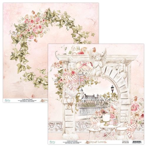 papier scrapbook Mintay Papers - city of love 02