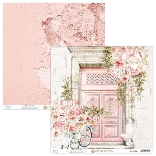 papier scrapbook Mintay Papers - city of love 03