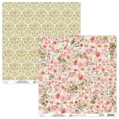 papier scrapbook Mintay Papers - city of love 05