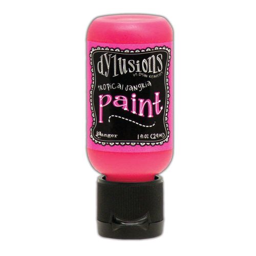 farba akrylowa Dylusions Ranger - tropical sangria (różowy) 29 ml