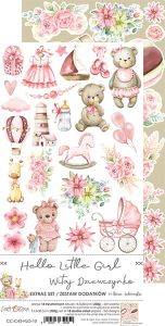 zestaw dodatków - hello little girl