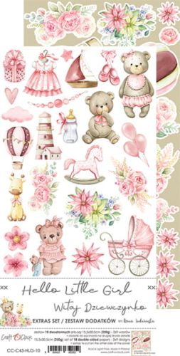 zestaw dodatków - hello little girl