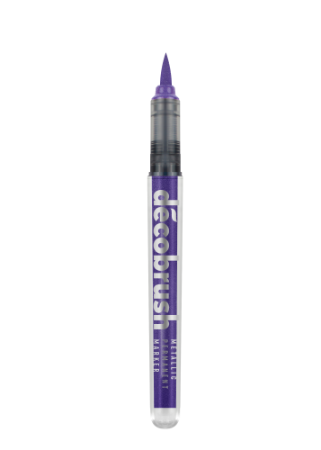 marker Karin DecoBrush Metallic - violet (fioletowy)