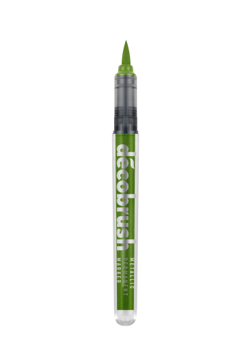 marker Karin DecoBrush Metallic - light green (jasno zielony)