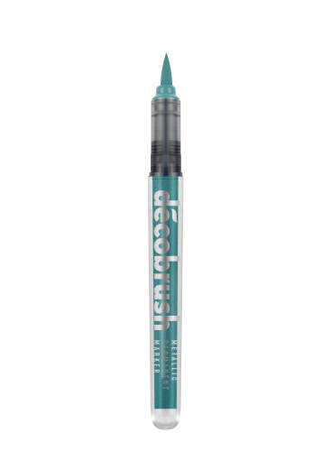 marker Karin DecoBrush Metallic - blue (niebieski)