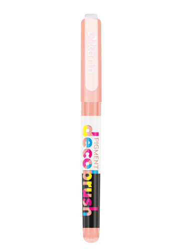 marker Karin Pigment DecoBrush - salmon pink (łososiowy) [1635U]