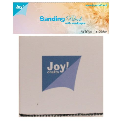 blok Joy Crafts z papierem ściernym - sanding block