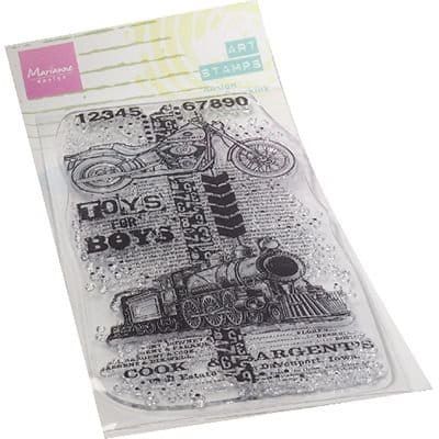 stempel silikonowy Marianne Design - toys for boys [MM1643]