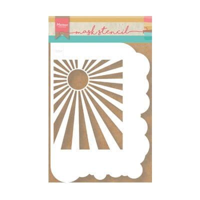szablon Marianne Design - chmury i promienie słońca PS8024