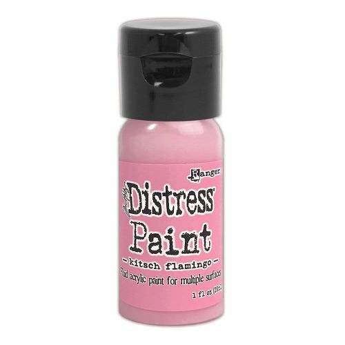 farba akrylowa Distress od Ranger - kitsch flamingo (różowy) 29 ml