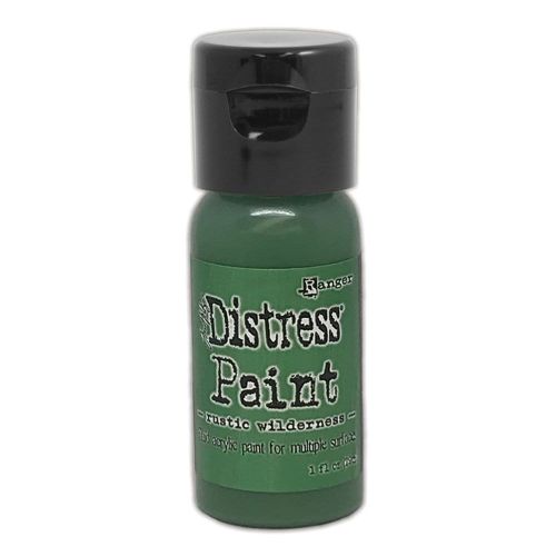 farba akrylowa Distress od Ranger - rustic wilderness (zielony) 29 ml