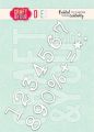 wykrojnik Craft&amp;You -  numbers / cyfry [CW166]