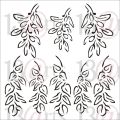 szablon 13Arts - magnolia leaves (magnolia dreams) [ARTMAG13]