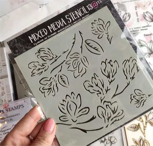 szablon 13Arts - magnolia tree (magnolia dreams) [ARTMAG13]