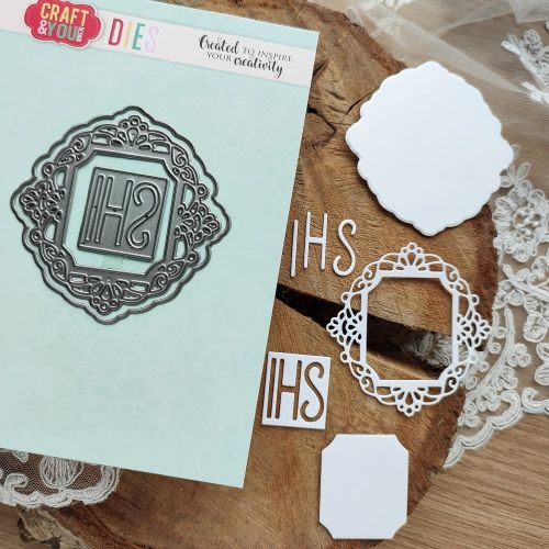 wykrojnik Craft&amp;You -  ramka IHS [CW169]