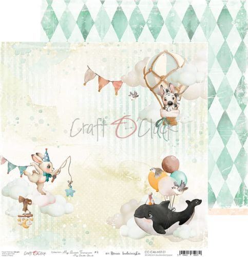 papier scrapbook Craft o'clock - sweet treasure 01