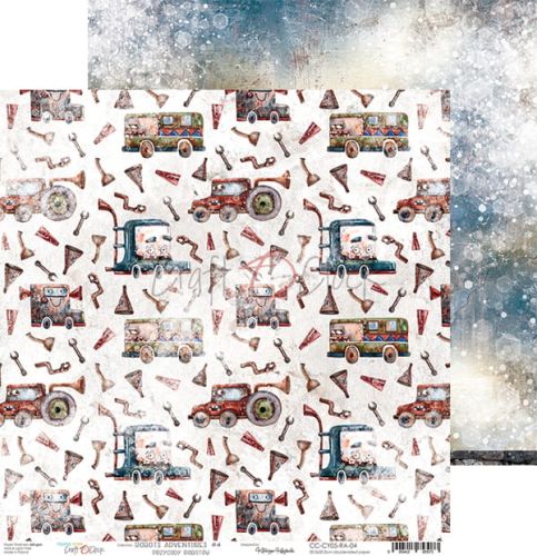 papier scrapbook Craft o'clock - robots adventures 04