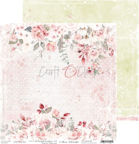 papier scrapbook Craft o'clock - cordial invitation 03