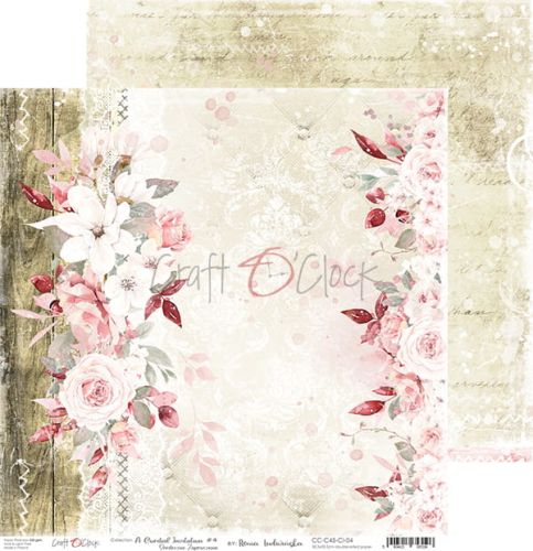 papier scrapbook Craft o'clock - cordial invitation 04